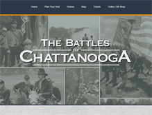 Tablet Screenshot of battlesforchattanooga.com